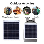 Habicare SS 100W Waterproof Solar Panel Charger 100W Waterproof Solar Panel Charger