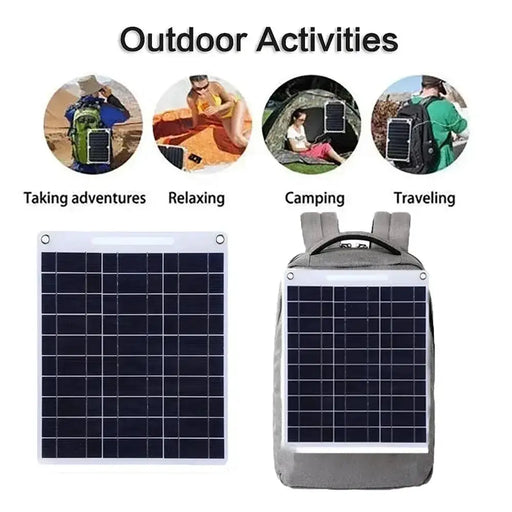 Habicare SS 100W Waterproof Solar Panel Charger 100W Waterproof Solar Panel Charger