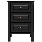 Yaheetech 3-drawer Bedside Table End Table Nightstand 3-drawer Bedside Table End Table Nightstand