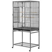 Yaheetech 53.5″H Mobile Large Parrot Cage w/ Stand Bird Cage 53.5″H Mobile Large Parrot Cage w/ Stand Bird Cage
