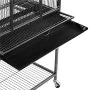 Yaheetech 53.5″H Mobile Large Parrot Cage w/ Stand Bird Cage 53.5″H Mobile Large Parrot Cage w/ Stand Bird Cage