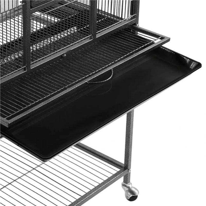 Yaheetech 53.5″H Mobile Large Parrot Cage w/ Stand Bird Cage 53.5″H Mobile Large Parrot Cage w/ Stand Bird Cage