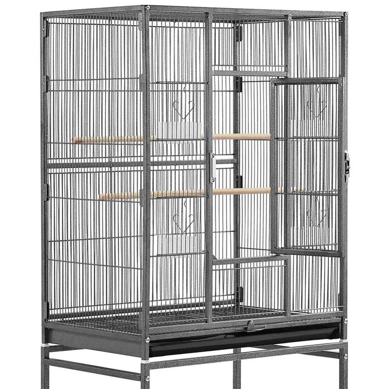 Yaheetech 53.5″H Mobile Large Parrot Cage w/ Stand Bird Cage 53.5″H Mobile Large Parrot Cage w/ Stand Bird Cage