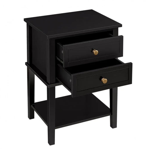 Yaheetech 2pcs Nightstand Side Table End Table 2pcs Nightstand Side Table End Table