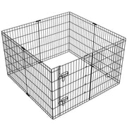 Yaheetech Foldable Metal Dog Exercise Pen Dog Pen Foldable Metal Dog Exercise Pen Dog Pen