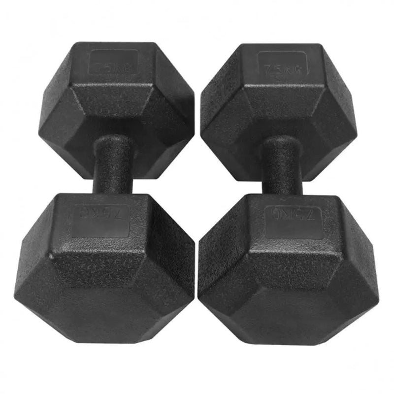 Yaheetech 2 x 7.5kg/16.5lb Dumbbell Set 2 x 7.5kg/16.5lb Dumbbell Set
