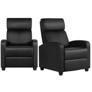 Yaheetech 1 pair PU Leather Recliner Chairs 1 pair PU Leather Recliner Chairs