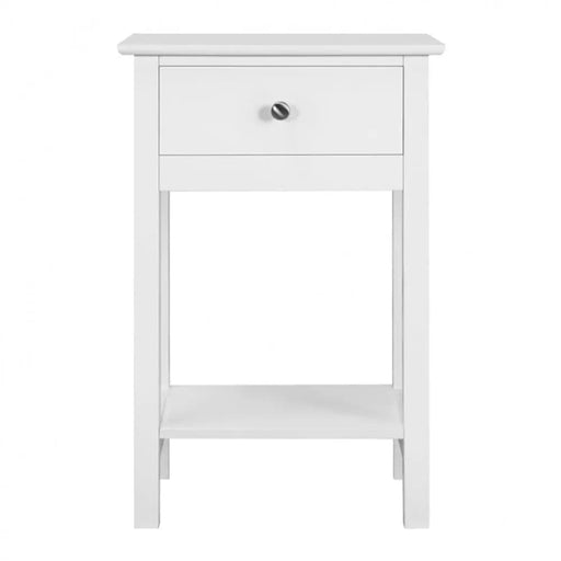Yaheetech Bedside End Table Storage Cabinet Night Stand with Drawer Bedside End Table Storage Cabinet Night Stand with Drawer