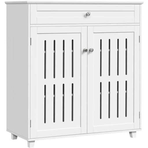 4 Tier Shoe Storage Cabinet 1 Drawer Closed Adjustable Shoes Rack – view 2
