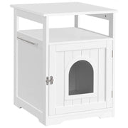 Yaheetech End Table for Pet House Pet Crate Indoor Cat Litter Box End Table for Pet House Pet Crate Indoor Cat Litter Box