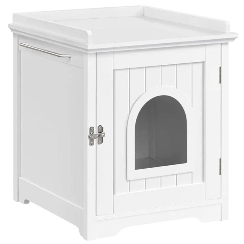 Yaheetech Indoor Cat Litter Box Cat Loo Cabinet Indoor Cat Litter Box Cat Loo Cabinet