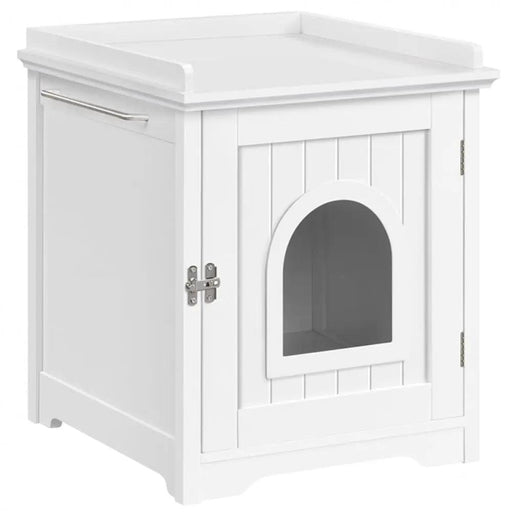 Yaheetech Indoor Cat Litter Box Cat Loo Cabinet Indoor Cat Litter Box Cat Loo Cabinet