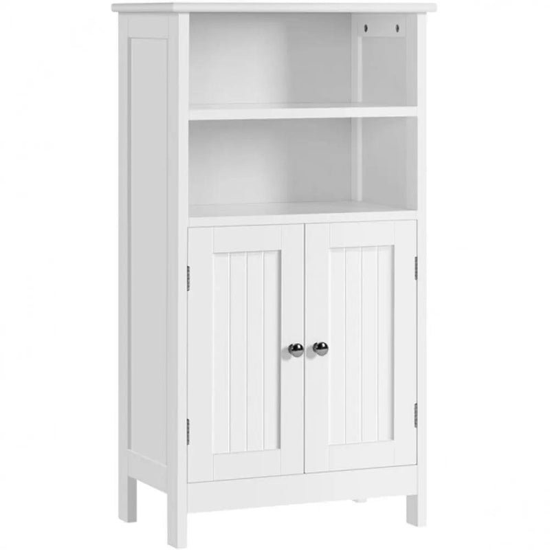 Yaheetech Free Standing Floor Cabinet Bathroom Storage Unit Free Standing Floor Cabinet Bathroom Storage Unit