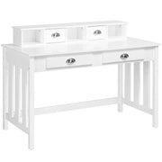 Writing Computer Desk Modern Work Station Laptop Table Removable Floating Organizer – view 2