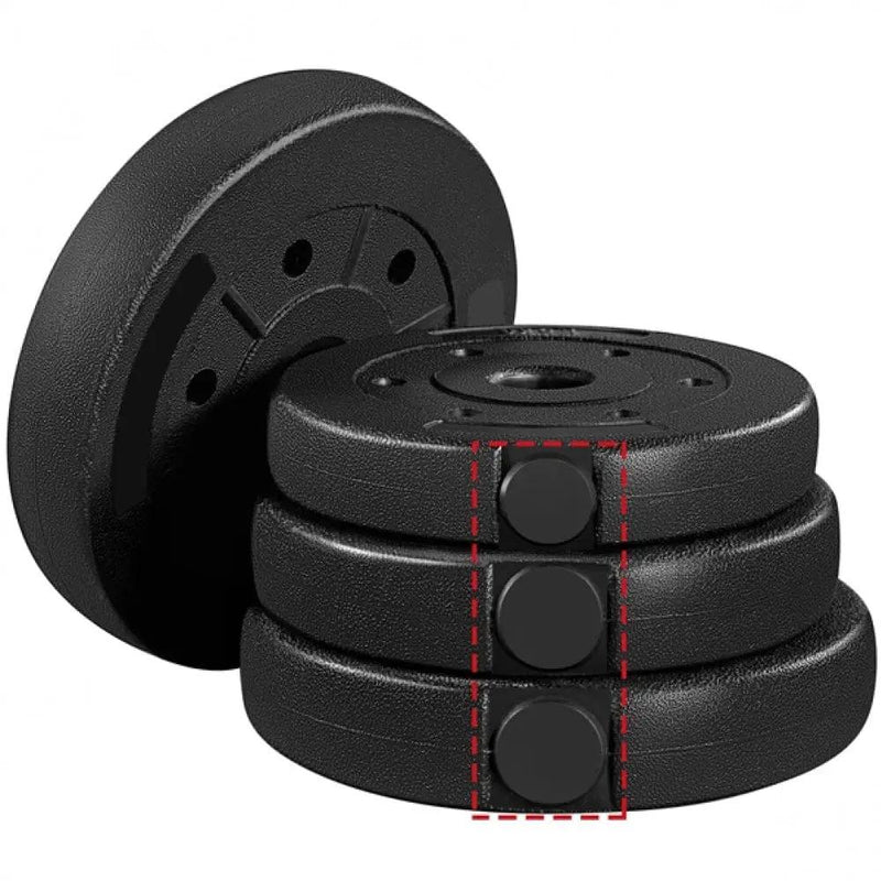 Yaheetech 30kg Adjustable Dumbbell Set 30kg Adjustable Dumbbell Set