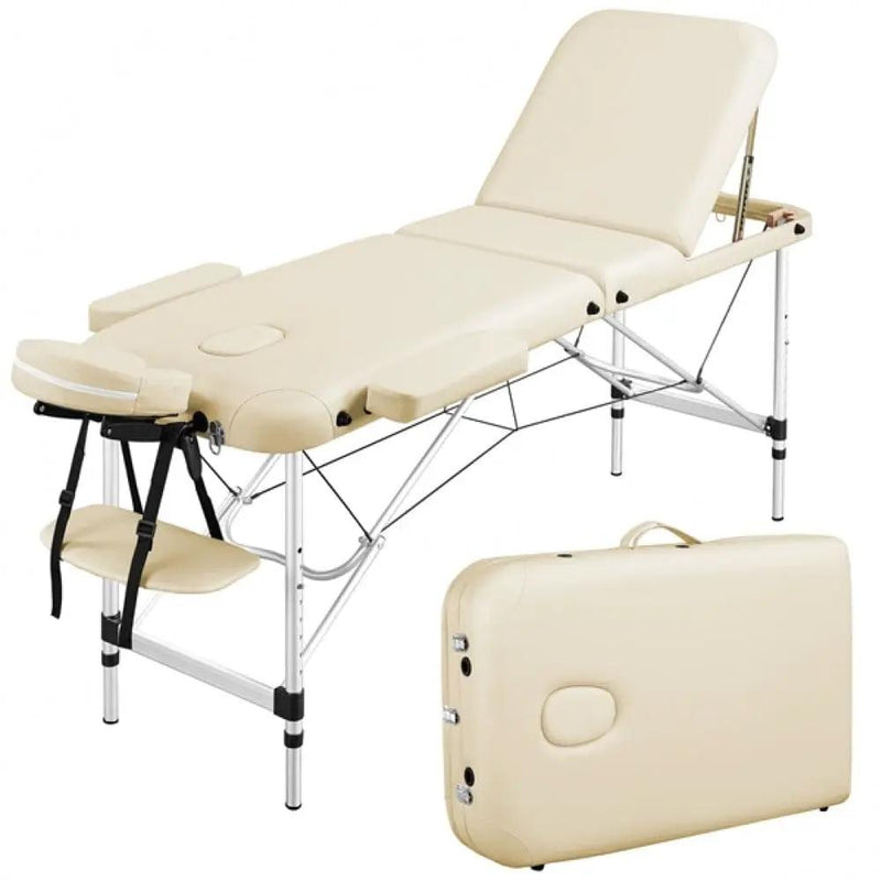 Professional 3 Fold Massage Bed Adjustable Massage Equipment – view 3