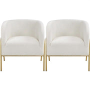 Yaheetech 2pcs Contemporary Accent Armchair 2pcs Contemporary Accent Armchair