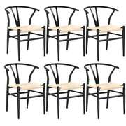 Yaheetech 6pcs Weave Dining Chairs 6pcs Weave Dining Chairs