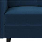 Yaheetech Velvet Upholstered Corner Sofa Velvet Upholstered Corner Sofa