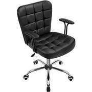 Yaheetech PU Leather Office Chair Computer Chair PU Leather Office Chair Computer Chair