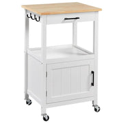 Yaheetech Kitchen Island Cart Storage Rolling Kitchen Cart W/Wheels Kitchen Island Cart Storage Rolling Kitchen Cart W/Wheels