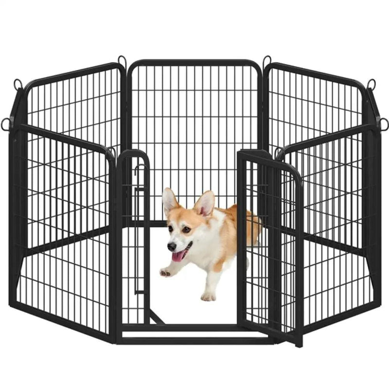 Yaheetech 8 Panels Dog Playpen Dog Pen 8 Panels Dog Playpen Dog Pen