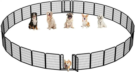 Yaheetech 31.5″ Tall 32-Panel Dog Pen Playpen 31.5″ Tall 32-Panel Dog Pen Playpen