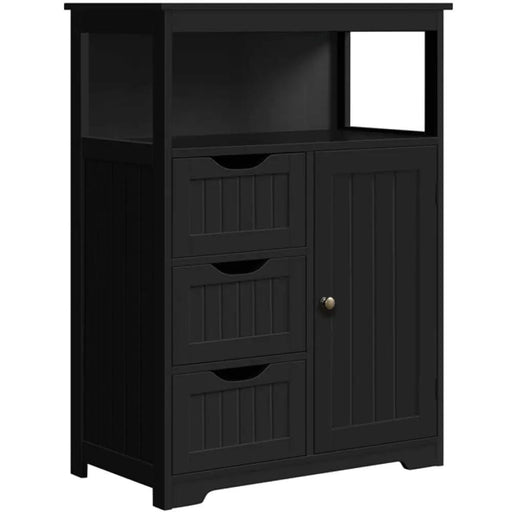 90cm Height Bathroom Floor Cabinet MDF Wooden Storage Organizer – view 2