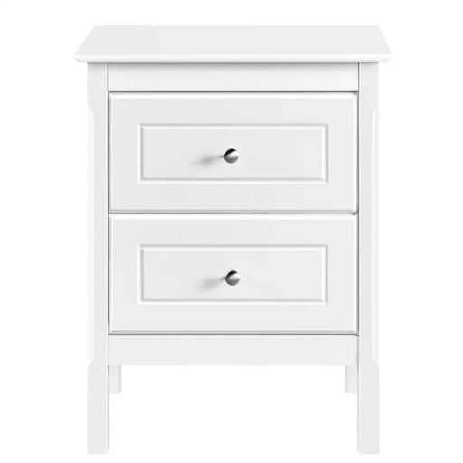 End Table Side Table Nightstand Bedside Table with 2 Drawers – view 2