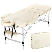 Adjustable 3 Fold Massage Bed Aluminum Alloy Massage Couch – view 2