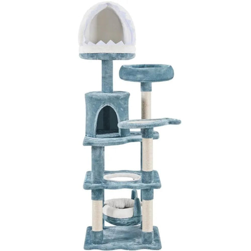 Yaheetech Multi-Level Ocean-themed Cat Tree Cat Tower Multi-Level Ocean-themed Cat Tree Cat Tower