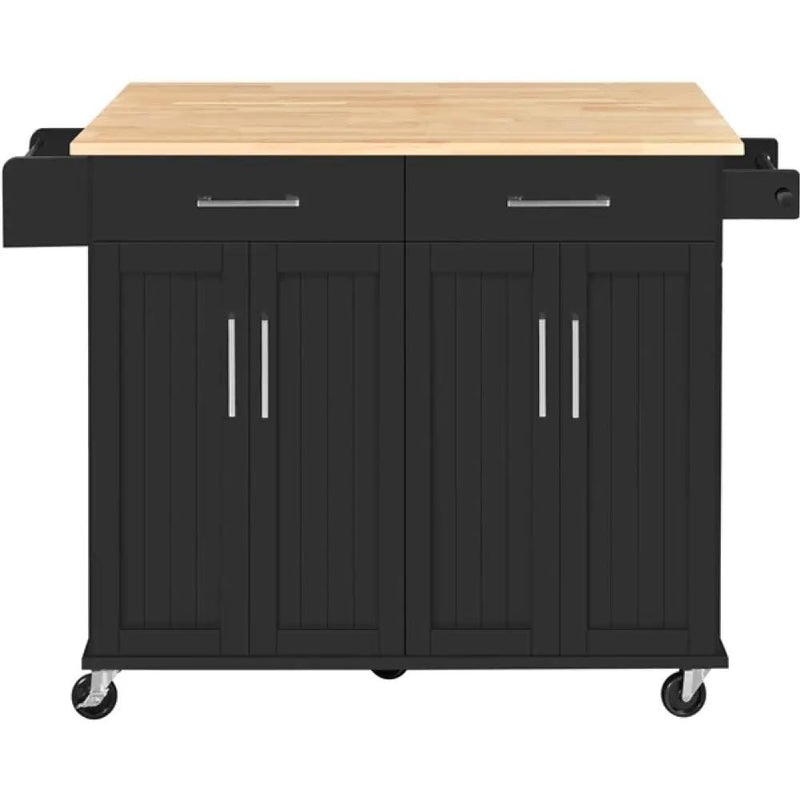 Yaheetech Kitchen Trolley Kitchen Island on Wheels Kitchen Cart Kitchen Trolley Kitchen Island on Wheels Kitchen Cart