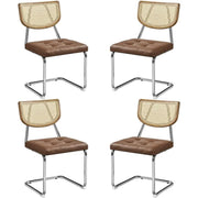 Yaheetech 4PCS Mid-Century Modern Dining Chairs 4PCS Mid-Century Modern Dining Chairs