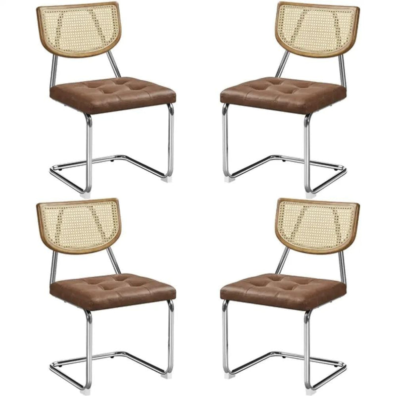 Yaheetech 4PCS Mid-Century Modern Dining Chairs 4PCS Mid-Century Modern Dining Chairs
