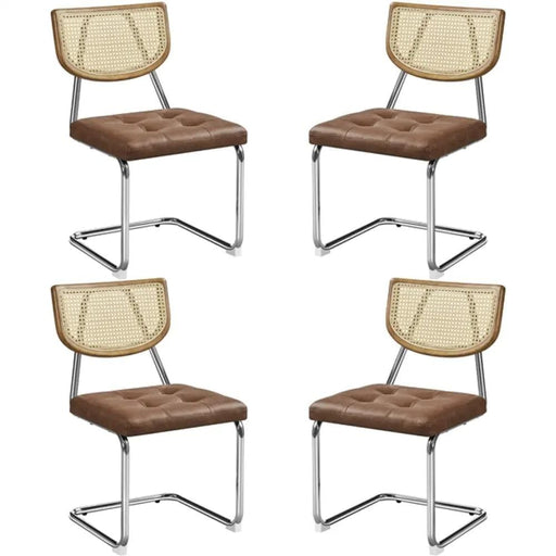 Yaheetech 4PCS Mid-Century Modern Dining Chairs 4PCS Mid-Century Modern Dining Chairs