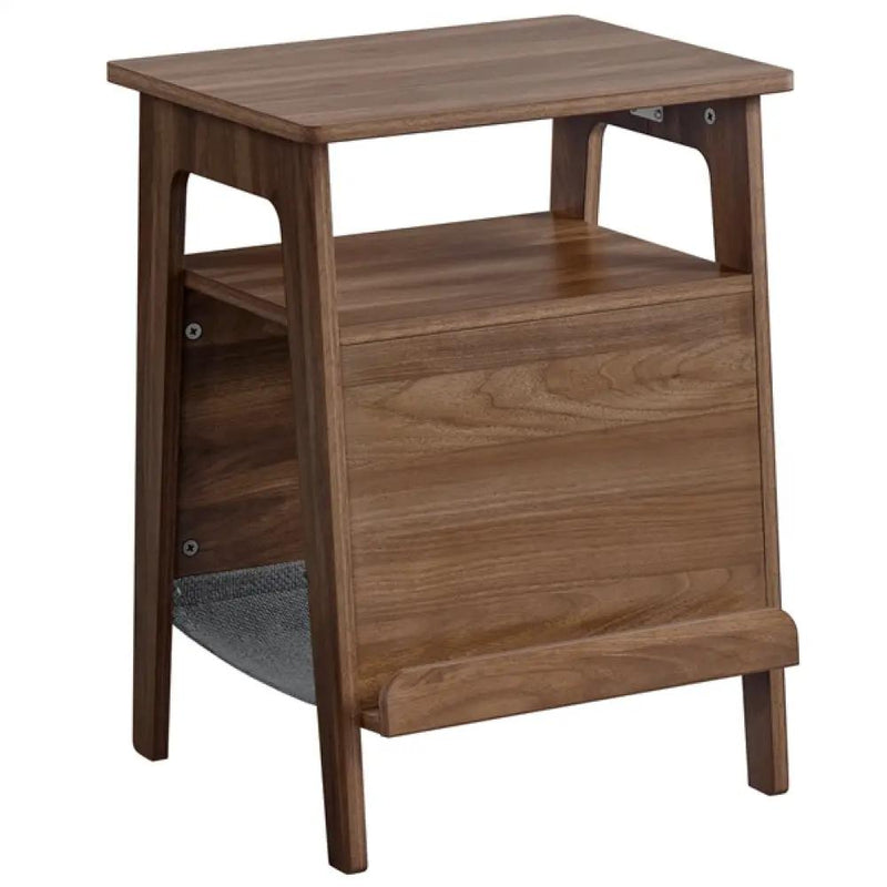 Yaheetech Side Table with Cat House & Scratching Board Side Table with Cat House & Scratching Board