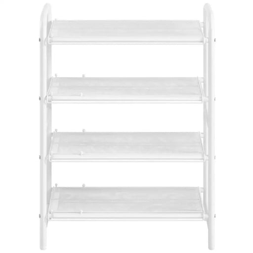 Yaheetech 4 Tier Iron Shoe Rack Organiser 4 Tier Iron Shoe Rack Organiser