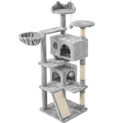 Yaheetech 146cm Height Cat Tree Condo Kitten Tree Tower 146cm Height Cat Tree Condo Kitten Tree Tower