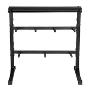 3 Tier Dumbbell Barbell Rack Weight Plate/Bar Storage Holder – view 2