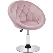 Yaheetech Makeup Vanity Chair Tufted Style Barrel Chair Makeup Vanity Chair Tufted Style Barrel Chair