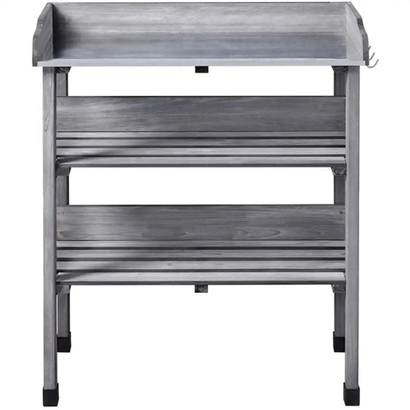 Yaheetech 3-layer Outdoor Potting Bench Gardening Table 3-layer Outdoor Potting Bench Gardening Table