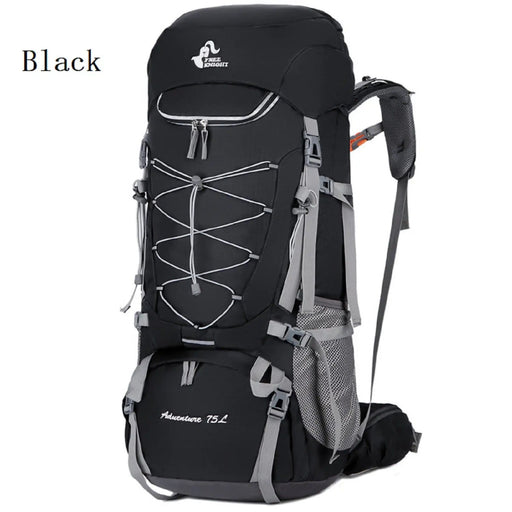 75L Camping & Hiking Backpack – Outdoor Travel Mountaineering Pack with Rain Cover ZYQS11710 by ECOTREK