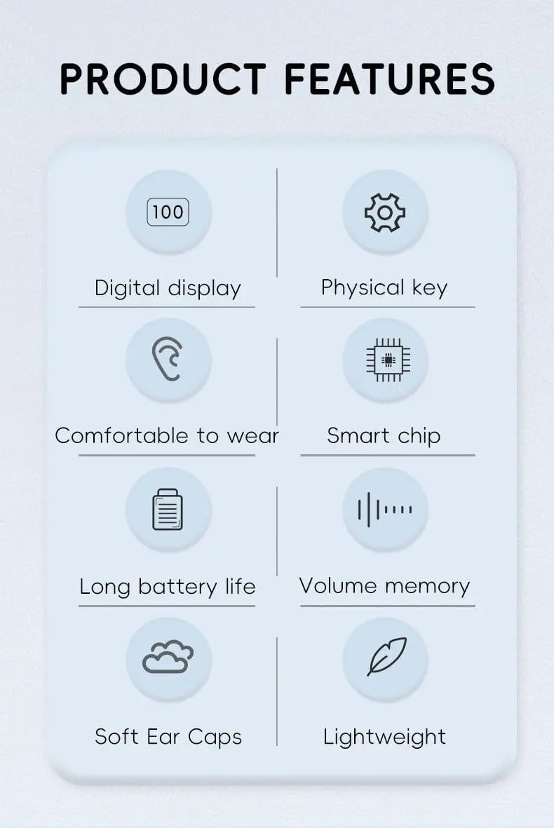salelink.co.nz Unbranded Rechargeable Hearing Aids Rechargeable Hearing Aids (PR9130) | Action Outdoors NZ