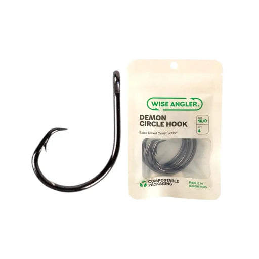 WISE ANGLER Fish hook Demon Circle Hook Demon Circle Hook Black Nickel Catch And Release