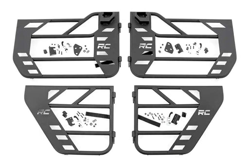 Rough Country Tubular Doors for Jeep Gladiator JT and Wrangler JL 4WD