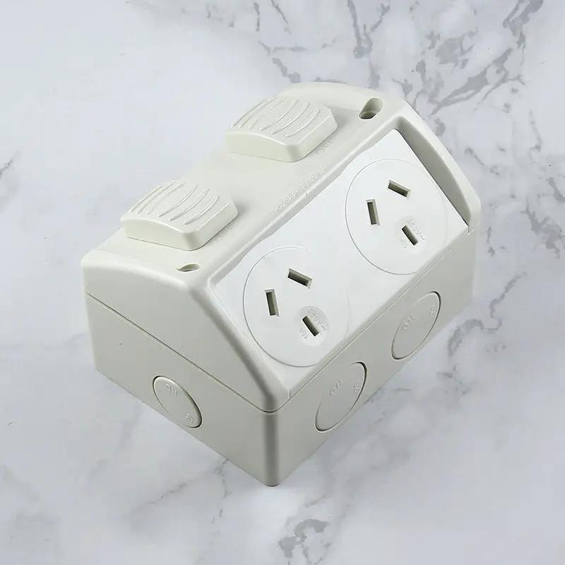 Weatherproof Double GPO Power Point Outlet 10Amp IP53 – view 5