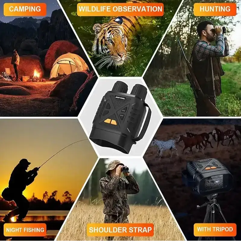 Habicare SS 1080P Digital Night Vision Binoculars 1080P Digital Night Vision Binoculars