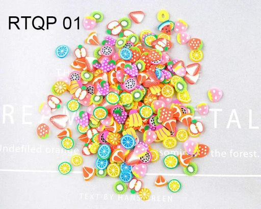 3D Polymer Slices Fruit Slices DIY Resin Nail Art Slime Supplies Charms Making Kit Decoration Arts – view 1