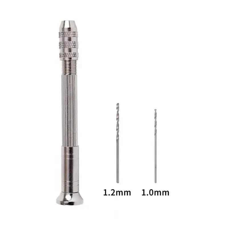 Pin Vise Manual Drill - Include 10pcs Drill Bits – view 4