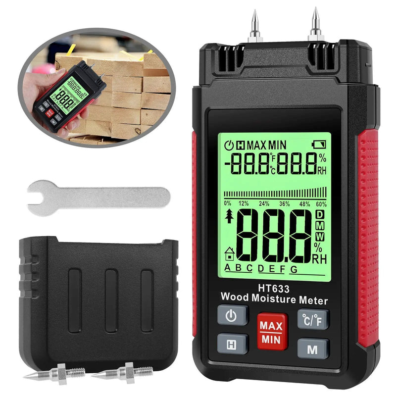 salelink.co.nz Unbranded Moisture Meter Moisture Meter | Action Outdoors NZ